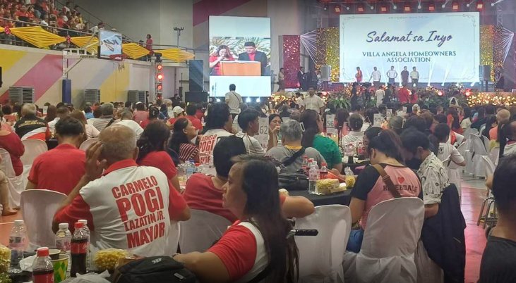 Pampanga solon holds birthday at HAU amidst summer classes, enrollment