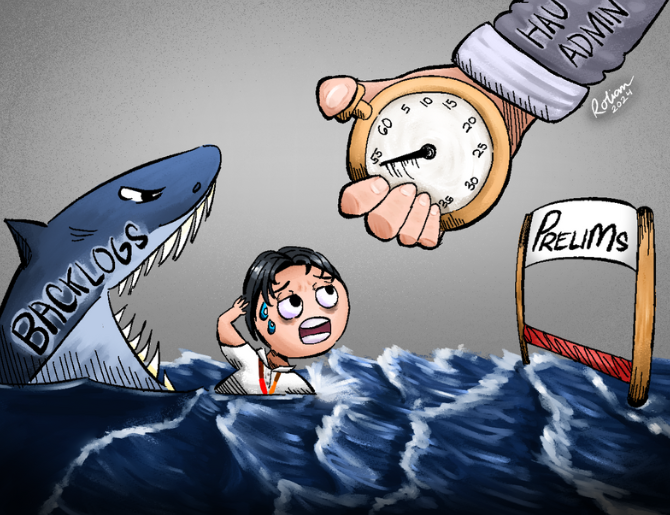 Drowning on insensitive waters