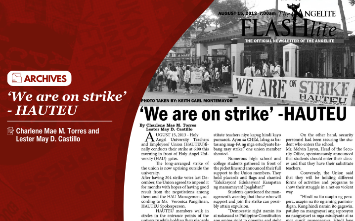 ‘We are on strike’ – HAUTEU