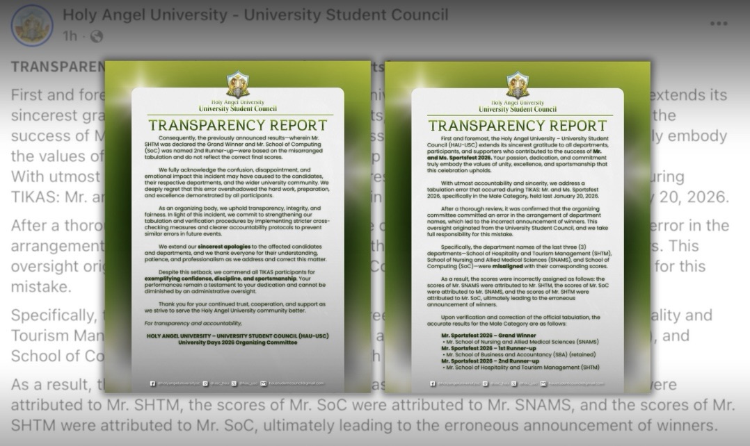 USC corrects TIKAS 2026 tabulation error; Mr. SNAMS takes crown