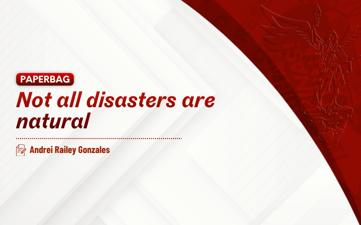 Not all disasters are natural
