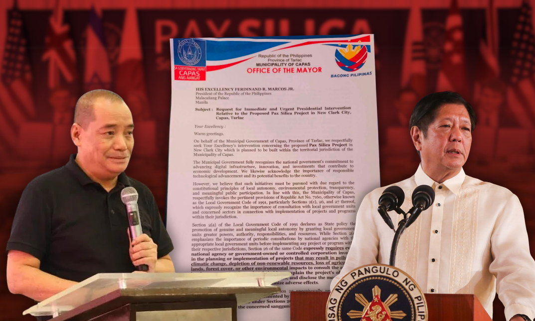 Capas mayor pushes Marcos Jr. to intervene on Pax Silica plan
